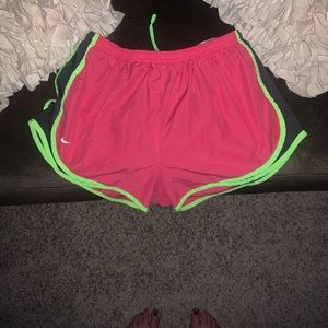 Nike shorts pink